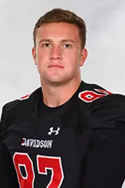 Davidson’s football team pose for head and social media photos at the Belk Arena on Monday, September 28, 2020 in Davidson, North Carolina.