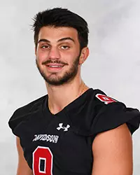 Davidson’s football team pose for head and social media photos at the Belk Arena on Monday, September 28, 2020 in Davidson, North Carolina.