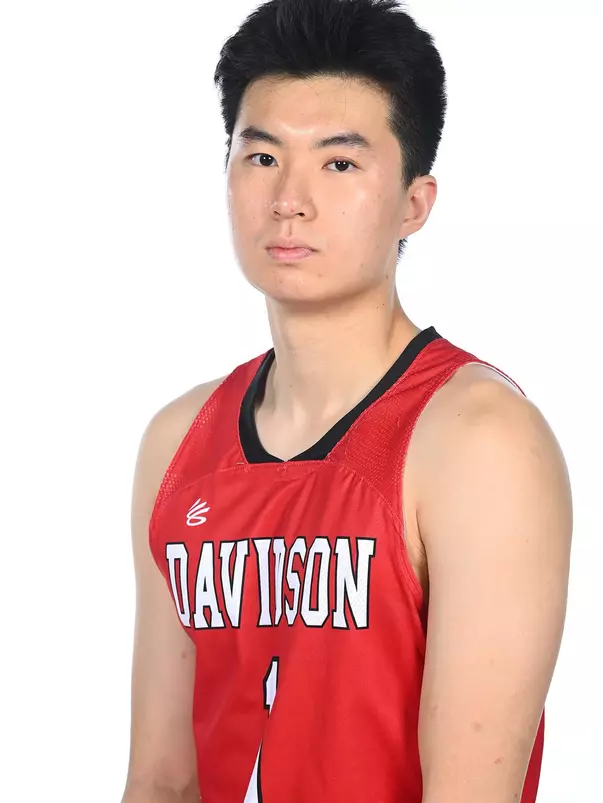 Teams pose for media photos during team media day at Belk Arena on Monday, October 18, 2021 in Davidson, North Carolina.