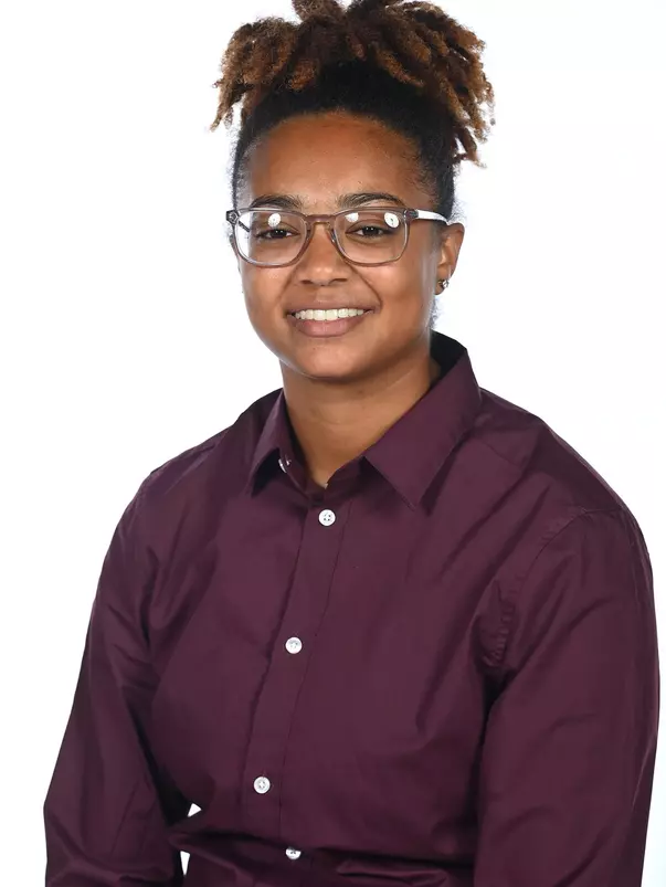 Teams pose for media photos during team media day at Belk Arena on Monday, October 18, 2021 in Davidson, North Carolina.
