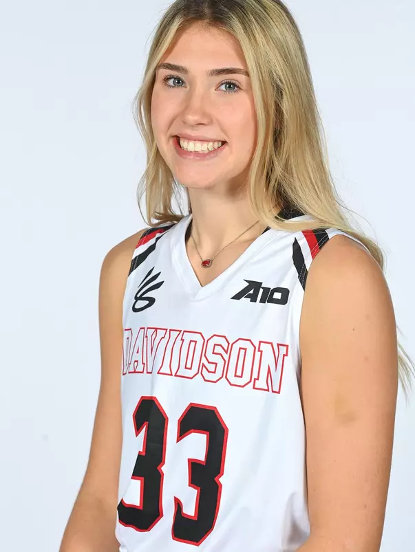 Teams pose for media photos at Belk Arena on Thursday, October 27, 2022 in Davidson, North Carolina.