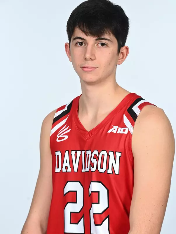 Teams pose for media photos at Belk Arena on Thursday, October 20, 2022 in Davidson, North Carolina.