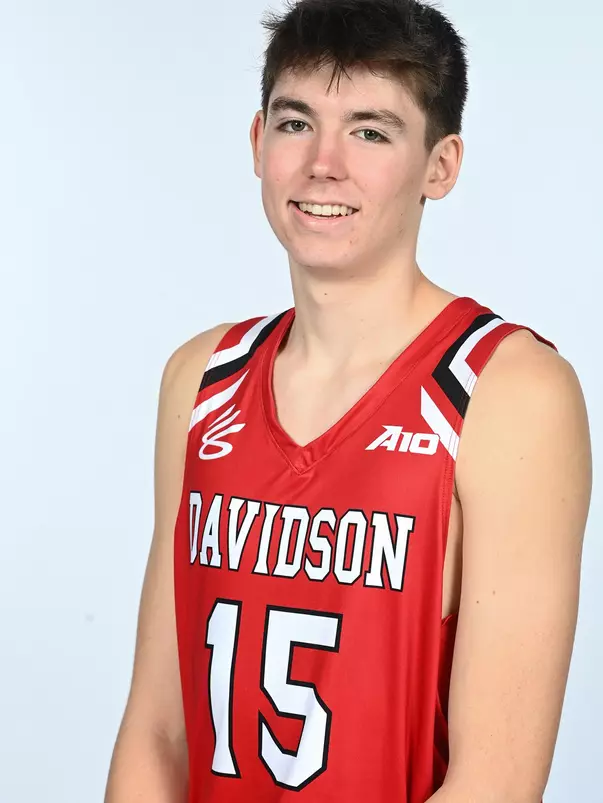 Teams pose for media photos at Belk Arena on Thursday, October 20, 2022 in Davidson, North Carolina.
