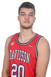 Teams pose for media day photos at  Belk Arena on Friday, October 13, 2023 in Davidson, North Carolina.  Tim Cowie/DavidsonPhotos.com