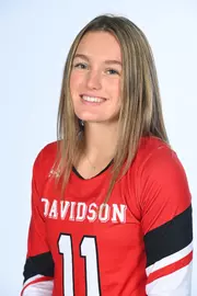 Davidson women’s volleyball pose for photos on media day at the Baker Sports Complex on Monday, August 14, 2023 in Davidson, North Carolina.  Tim Cowie/DavidsonPhotos.com
