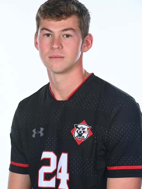Davidson men’s soccer pose for photos on media day at the Baker Sports Complex on Monday, August 14, 2023 in Davidson, North Carolina.  Tim Cowie/DavidsonPhotos.com