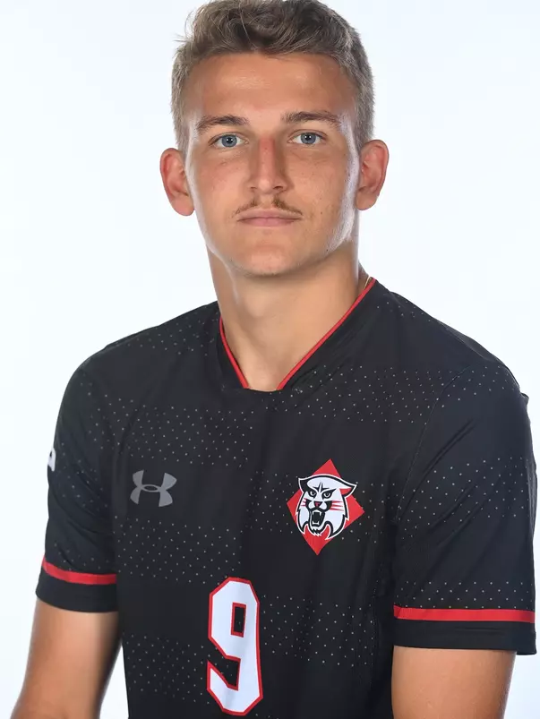 Davidson men’s soccer pose for photos on media day at the Baker Sports Complex on Monday, August 14, 2023 in Davidson, North Carolina.  Tim Cowie/DavidsonPhotos.com