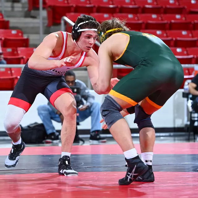 Davidson takes on Bucknell and North Dakota State during the 2026 Davidson Duals at Belk Arena on Friday, January 16, 2026 in Davidson, North Carolina. Credit - Tim Cowie/DavidsonPhotos.com @tjcowie