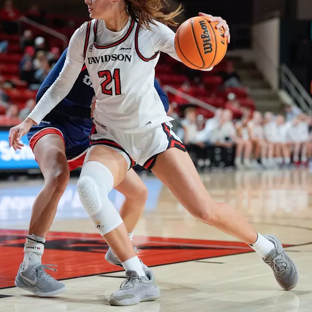 Davidson takes on Dayton in women’s basketball action at Belk Arena on Saturday, February 21, 2026 in Davidson, North Carolina. Credit - Jim Dedmon/DavidsonPhotos.com
