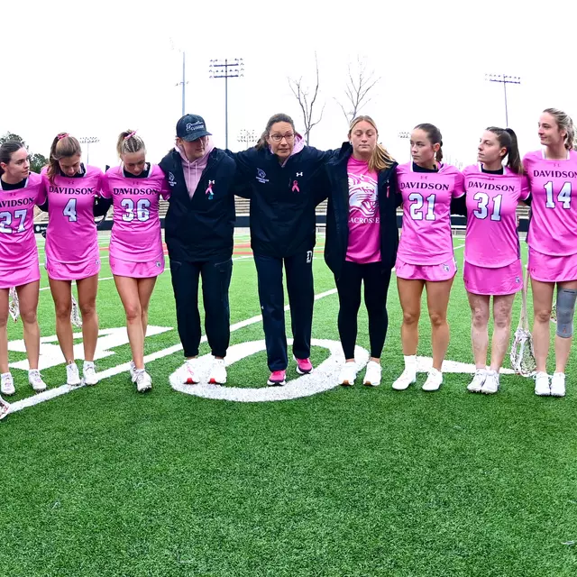 Davidson takes on Coastal Carolina in non-conference women’s lacrosse action at Davidson College Stadium on Sunday, February 22, 2026 in Davidson, North Carolina. Credit - Tim Cowie/DavidsonPhotos.com @tjcowie