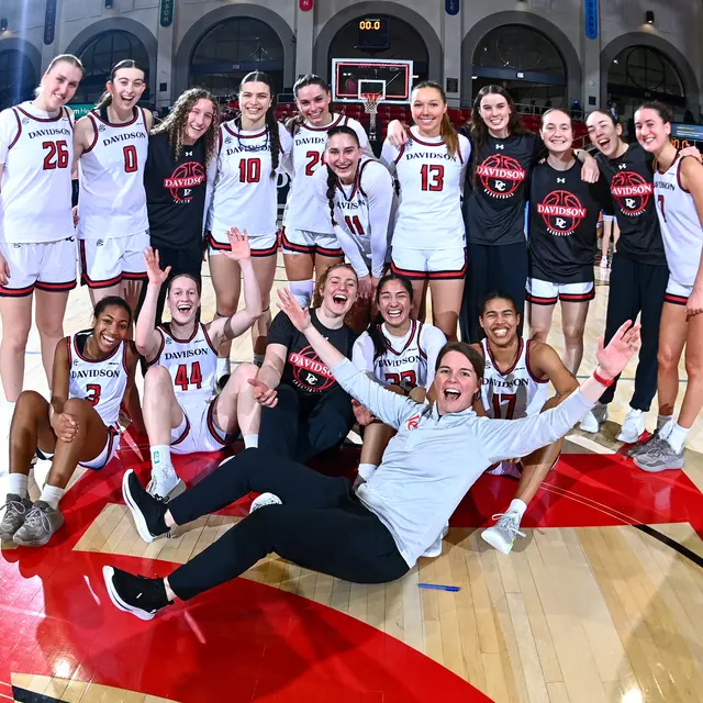 Davidson takes on Saint Louis in A-10 women’s basketball action at Belk Arena on Saturday, February 28, 2026 in Davidson, North Carolina. Credit - Tim Cowie/DavidsonPhotos.com @tjcowie