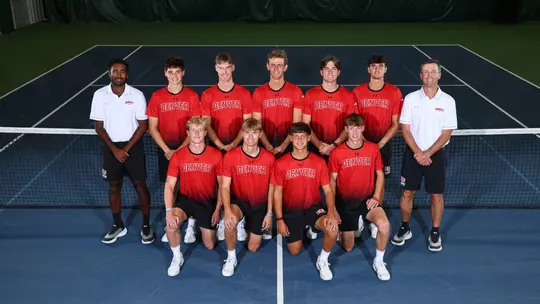 Denver Men's Tennis Team Photo 2026-27