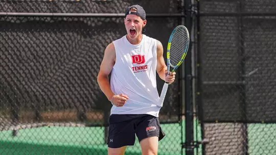Dylan Davies University of Denver Men's Tennis Player Celebration at Bedford Cup - September 19, 2026