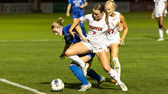 Reese Morgan University of Denver Women's Soccer Midfielder vs Air Force - September 17, 2026