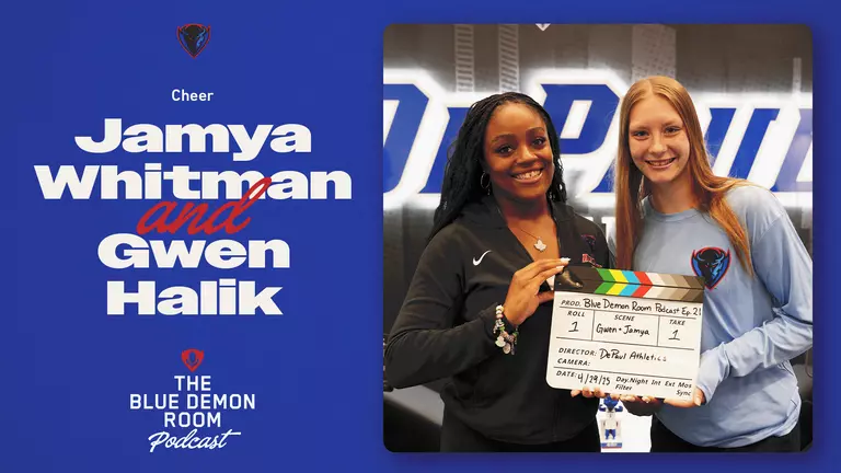 Blue Demon Room Podcast: Episode 21 - Jamya Whitman and Gwen Halik, Cheer