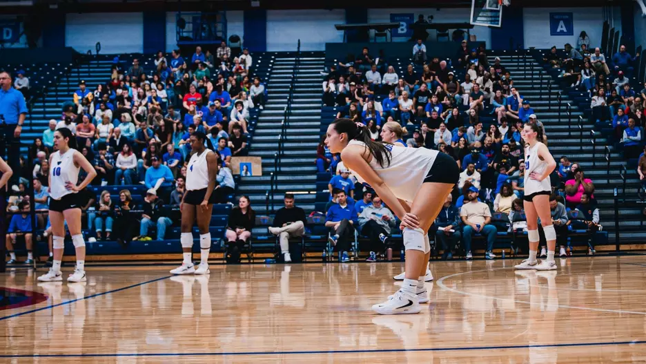 DePaul volleyball action