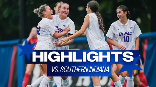 Game Highlights: DePaul Women's Soccer vs. Southern Indiana - 9.17.26