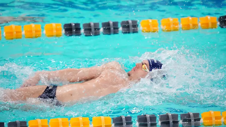 Andreopoulos Named CAA Men's Swimmer Of The Week