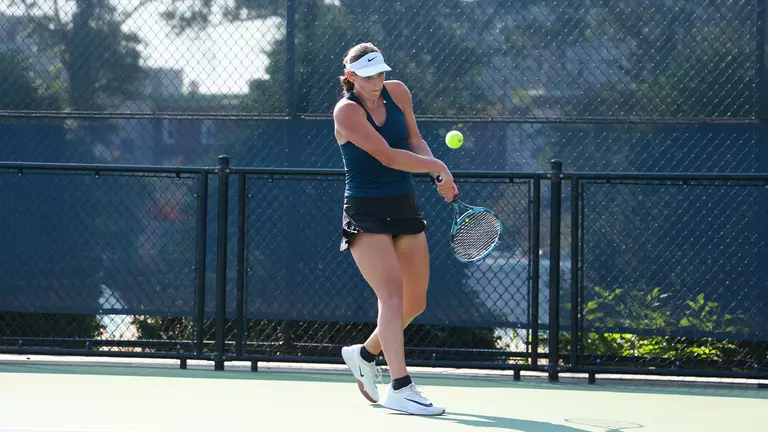 Women's Tennis Finishes Cissie Leary Invitational