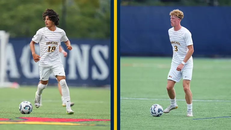 Van Den Berg and Shannon Named to All-CAA Team