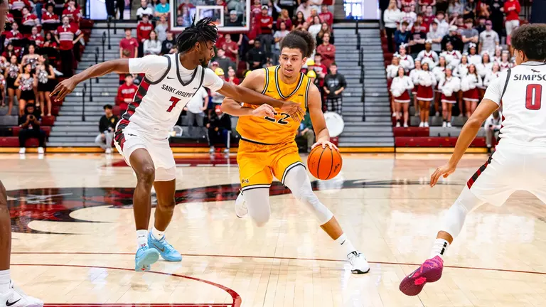 Dragons Fall to Saint Joseph's, 76-65