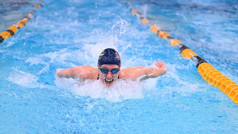 Women's Swimming and Diving Dominates Lehigh, 145-97