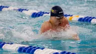 Men's Swim and Dive Take Home Two Medals on Day One of the CAA Championships