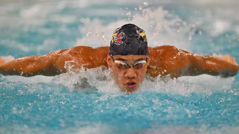 Men's Swim and Dive Earns Three Medals and CAA Record on Day Two of CAA Championships
