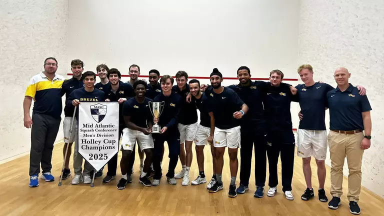 Men's Squash Defeats Virginia to Take Home the Holley Cup