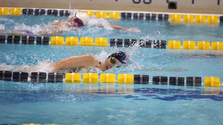 Swimming and Diving finishes with Two Finishes on the Final Day of the CSCAA Invitational