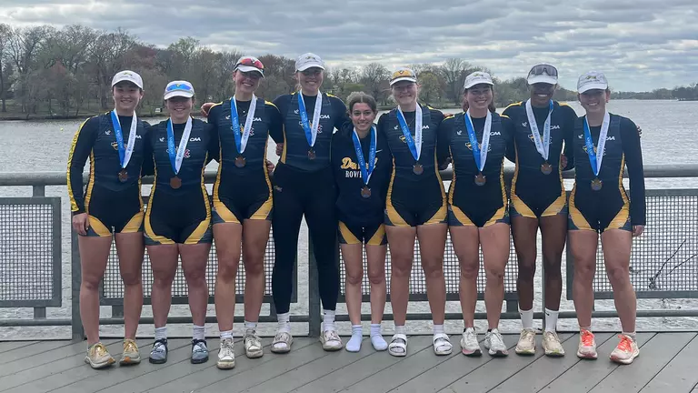 Women’s Rowing Takes Home Three Medals at The Knecht Cup Regatta