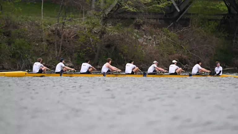 Men’s Rowing Secures Three Medals at Kerr Cup