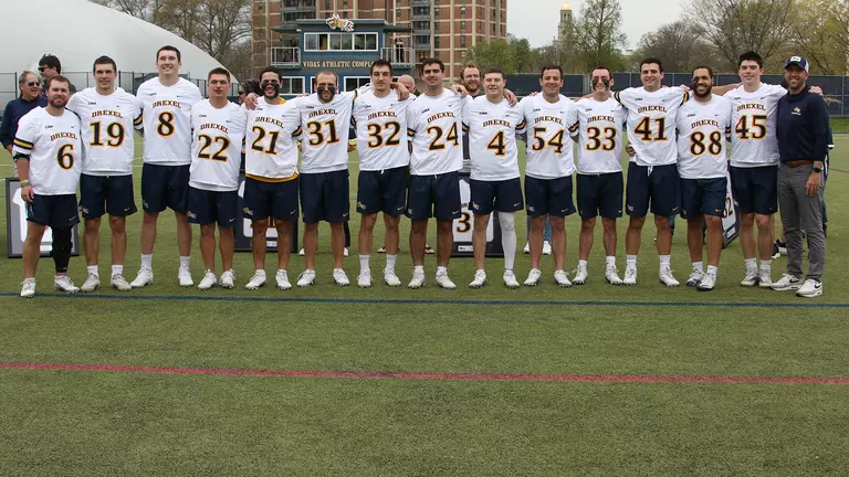 Hooley's Late Goal Lifts Drexel Past Stony Brook, 15-14