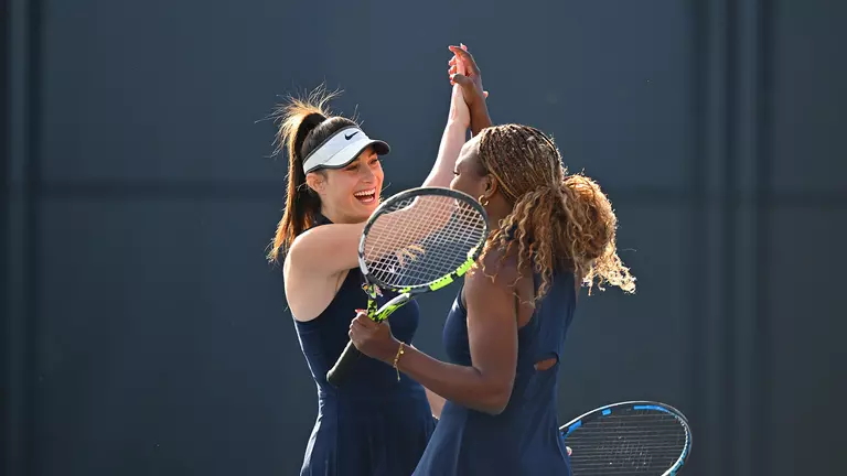 Dabah and Lemongo Win Big Doubles Match As Drexel Falls to Penn, 6-1