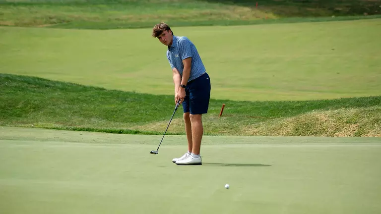 Drexel Shoots One-Under-Par in First Round of Peoples Championship