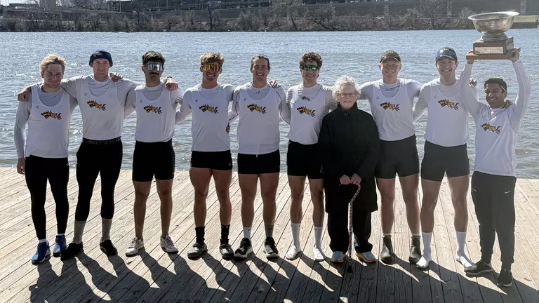 Men’s Rowing Claims Two Gold Medals at Kerr Cup