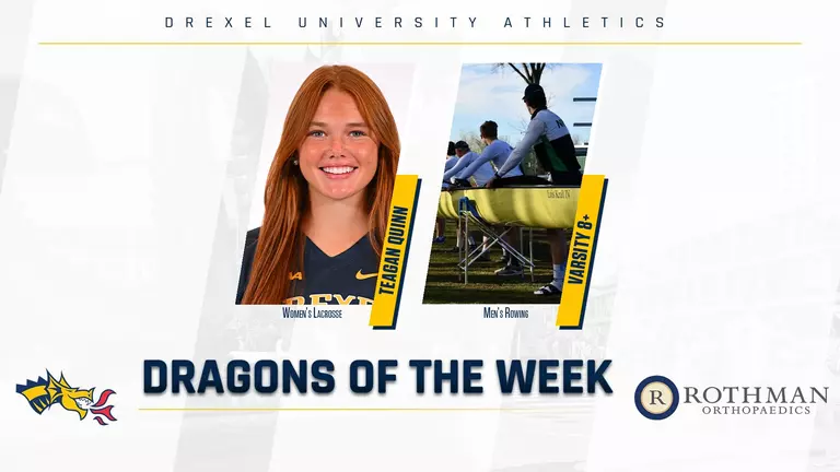 Dragon of the Week: Quinn and Men's Varsity 8+