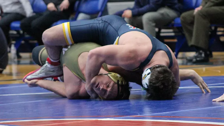 Nate Schon Punches his Ticket to the NCAA Championships; All Ten Dragons Advance to the Second Day of the EIWA Tournament