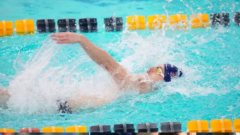Theo Andreopoulos Named CAA Co-Swimmer of the Year