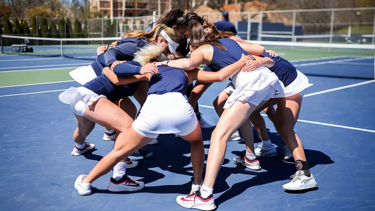 Women's Tennis Falls to No. 1 Elon in CAA Championship Semifinals
