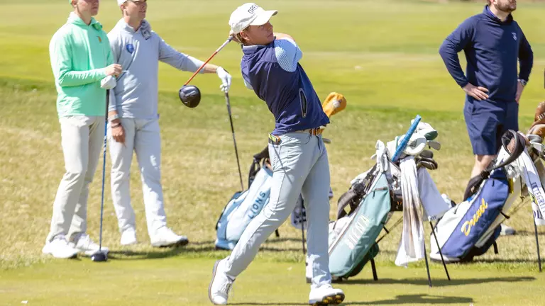 Caleb Taylor Leads Drexel After Day One of CAA Championships