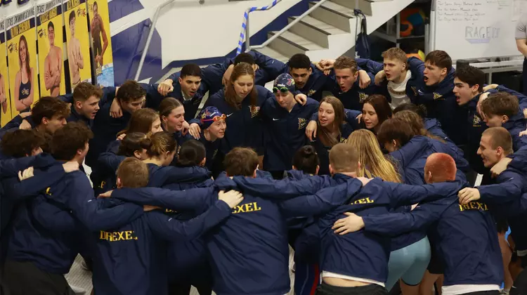 Swimming Huddle
