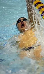 Swimming Team Sweeps Dual Meet Against Davidson
