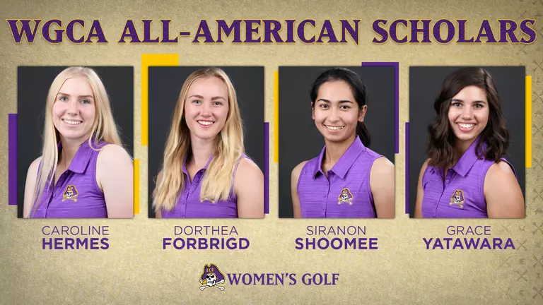 Four Pirates Named WGCA All-American Scholars