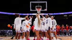 WBB Tournament Huddle 26