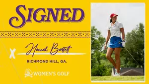 Hannah Barrett Signing Graphic 2026
