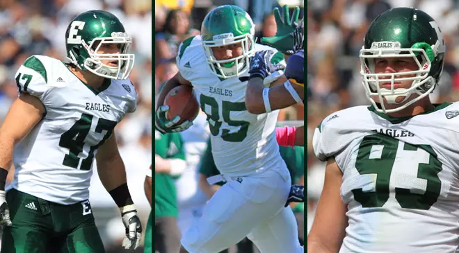 Three Eagles Named to Phil Steele All-MAC Mid-Season Team