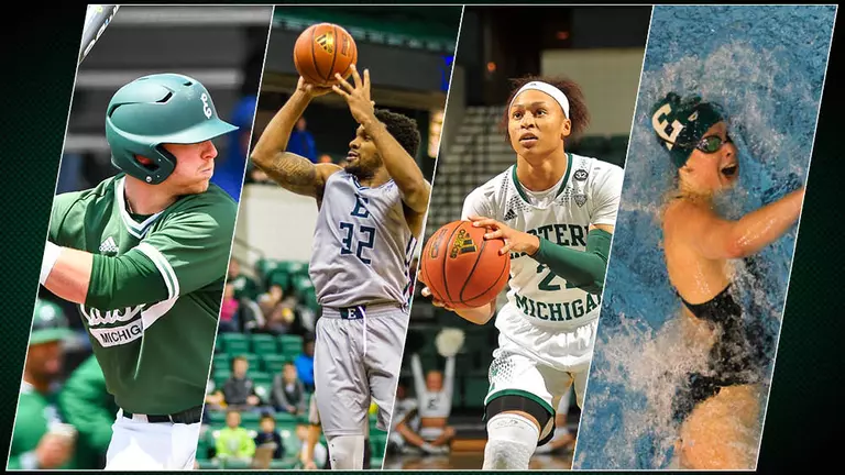 Four Eagles Receive NSCA All-American Athlete Award