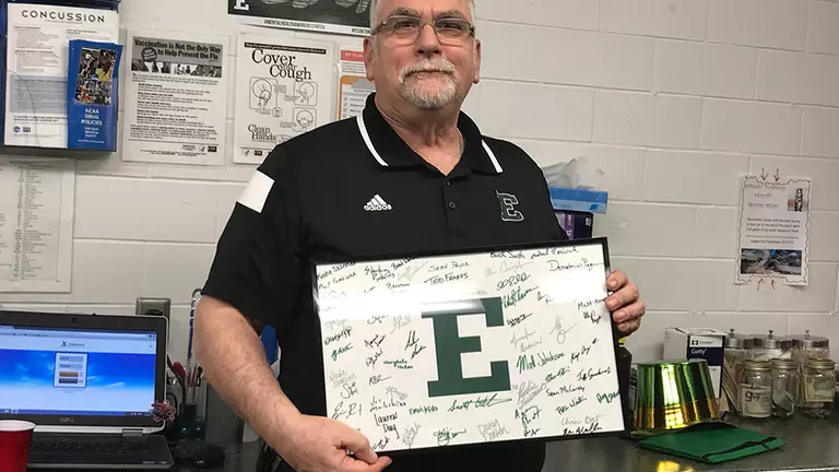 Long-Time Athletic Trainer Bill Tuscany Set to Retire