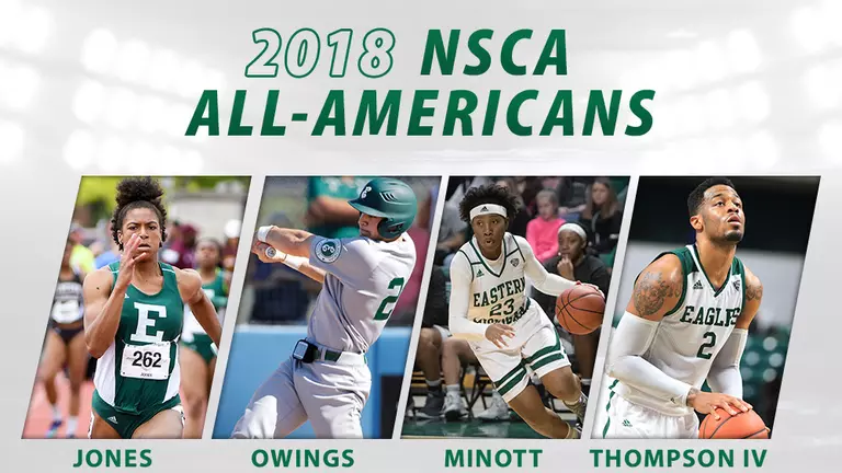 Four Eagles Earn NSCA All-American Honors